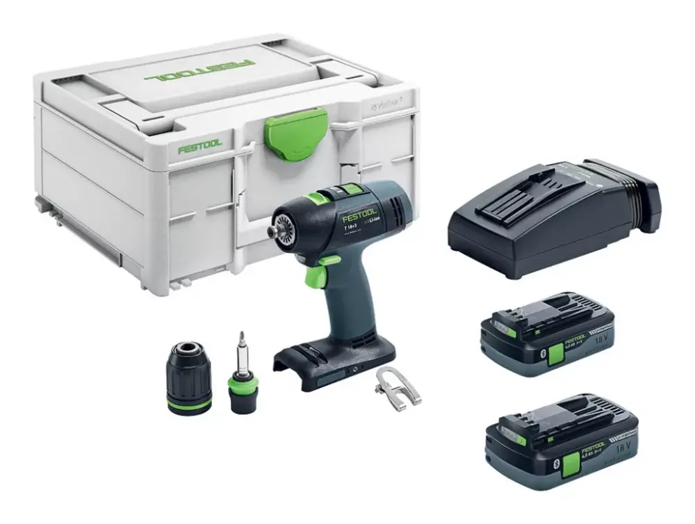 FESTOOL 576446 Akkus fúró-csavarbehajtó T 18+3 HPC 4,0 I-Plus Olcsó