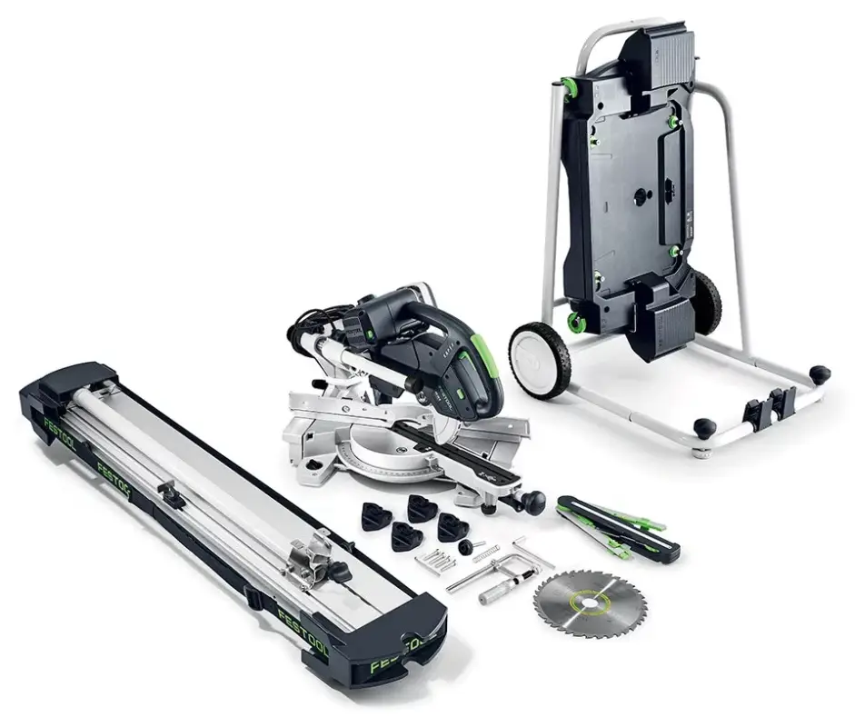 Gyors kiszállítás FESTOOL 574789 Gérvágó KS 60 E-UG-Set/XL KAPEX