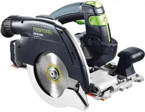 Legjobb ár FESTOOL 576121 Kézi billenőbúrás körfűrész HK 55 EBQ-Plus