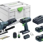 FESTOOL 576529 Akkumulátoros szerelőkészlet T 18+3/PSC 420 I-Set Újdonság