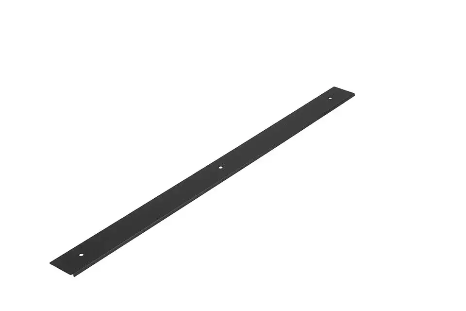Ukončovací lišta pro pracovní desku 38mm "0" radius levá černá mat Legnépszerűbb