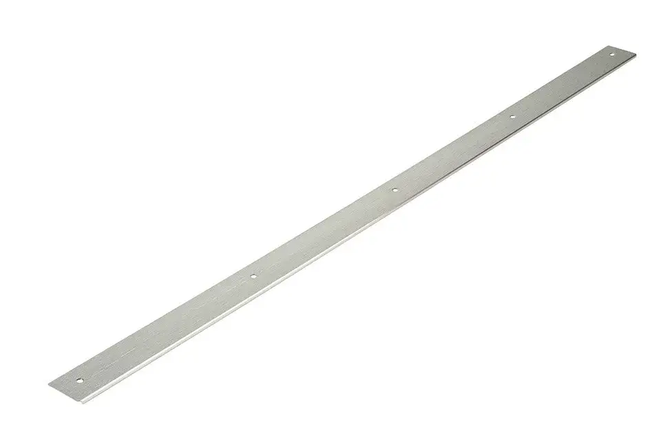 Munkalap ütközőléc 38mm "0" rádiusz hossza 900mm baloldali rozsdamentes acélból Expressz kézbesítés