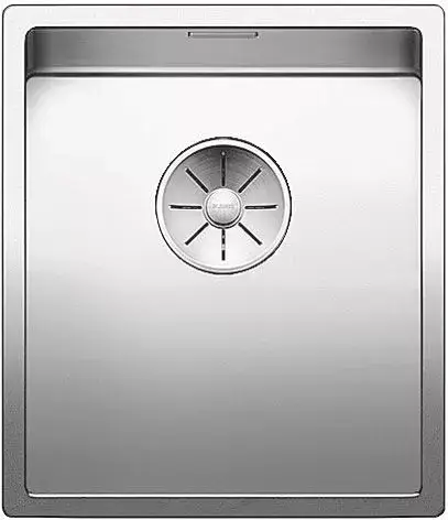 BLANCO 521571 Mosogató Claron 340-U selyem fényű nemesacél InFino rúd nélkül Azonnal elérhető