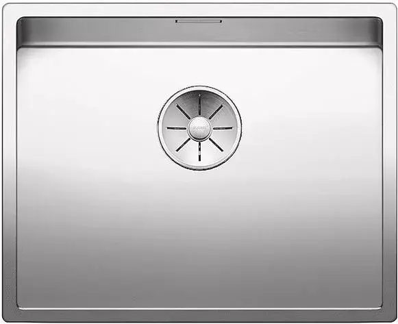BLANCO 521577 Mosogató Claron 500-U selyem fényű nemesacél InFino rúd nélkül Alacsony ár
