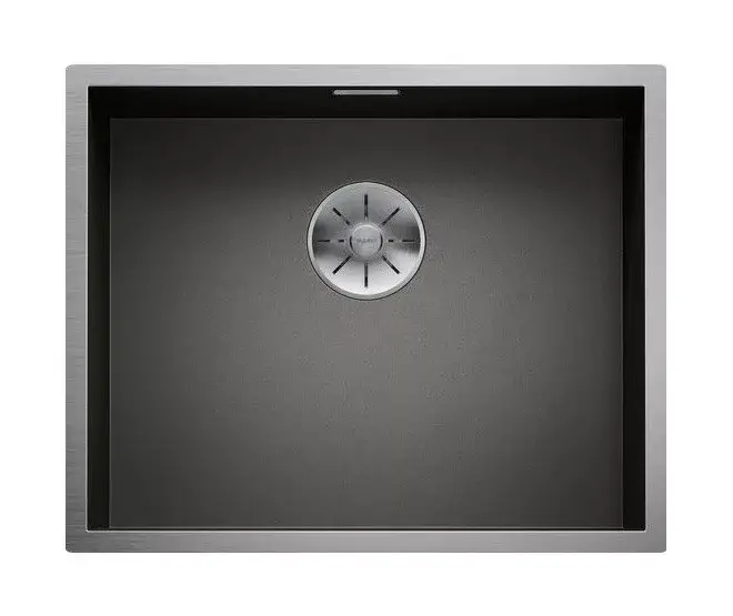 Akció BLANCO 526243 mosogató ZEROX 500-U DXD InFino excenter nélkül rozsdamentes acél