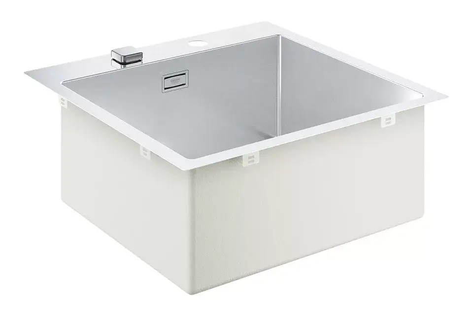 Kihagyhatatlan ajánlat GROHE 31583SD1 Mosogató K800 60-S 518 x 510mm Rozsdamentes acél , csiszolt