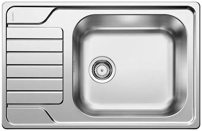 BLANCO Set 05-D 24 525121+517742 DINAS XL 6 S Compact nerez kartáč. + MIDA chrom Korlátozott ajánlat
