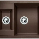 Kiárusítás BLANCO 516180 Mosogató Metra 6 kávé excenter nélkül Silgranit PuraDur