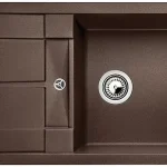 Exkluzív ajánlat BLANCO 519570 Mosogató Metra 45 S Compact kávé excenter nélkül Silgranit PuraDur