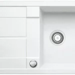 BLANCO 519099 Mosogató Metra 5 S-F fehér excenterrel Silgranit PuraDur Kedvezmény