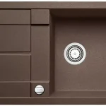 BLANCO 519157 Mosogató Metra XL 6 S-F kávé excenterrel Silgranit PuraDur Csak ma
