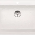 BLANCO 523047 Mosogató Pleon 8 fehér InFino excenter nélkül silgránit PuraDur Outlet