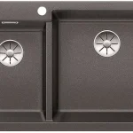 BLANCO 523057 Mosogató Pleon 9 antracit InFino excenter nélkül silgránit PuraDur Expressz kézbesítés