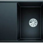 BLANCO 523193 Mosogató Axia III 45 S-F antracit InFino excen.Silgranit PuraDur Különleges ajánlat