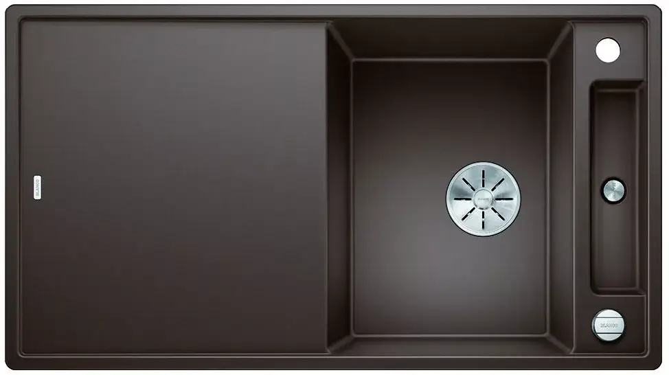 BLANCO 523214 Mosogató Axia III 5 S kávé InFino excenterrel Silgranit PuraDur Outlet