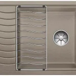 Exkluzív ajánlat BLANCO 524851 mosogató ELON XL 6 S tartufo SILGRANIT® excenter nélkül, kiegészít