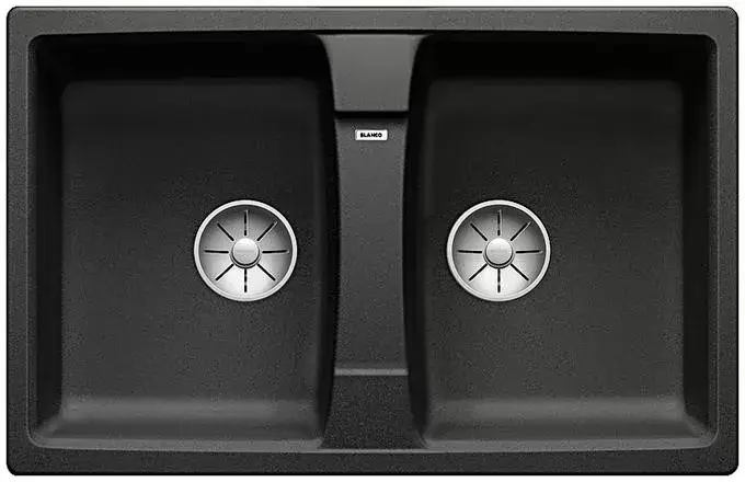 Legnépszerűbb BLANCO 524960 mosogató LEXA 8 antracit SILGRANIT® PuraDur®