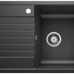 Legjobb ár BLANCO 524721 mosogató ZIA 45 S kompakt antracit SILGRANIT® PuraDur®
