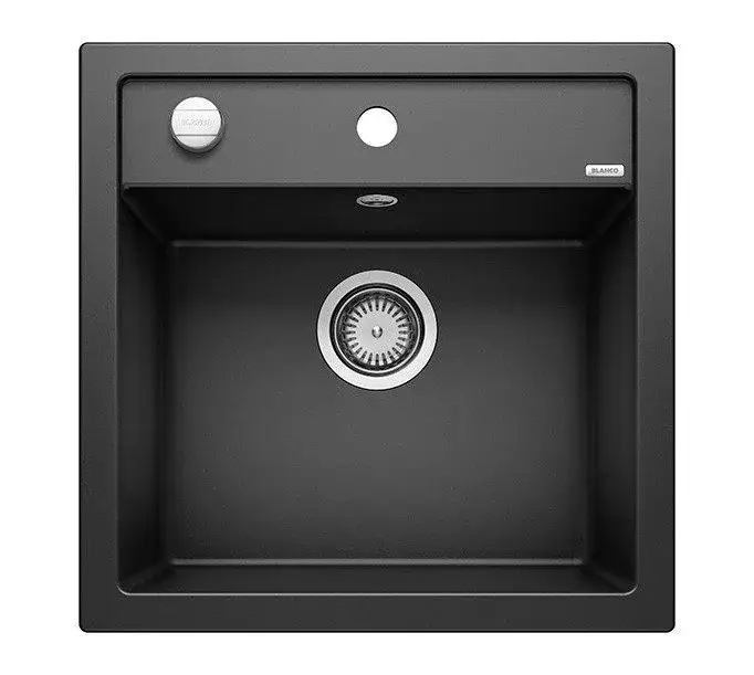 Exkluzív ajánlat BLANCO 525871 Mosogató Dalago 5 fekete, excenterel Silgranite PuraDur