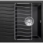 BLANCO 525880 Mosogató ELON 45 S fekete SILGRANIT® PuraDur® excenter nélkül Legnépszerűbb