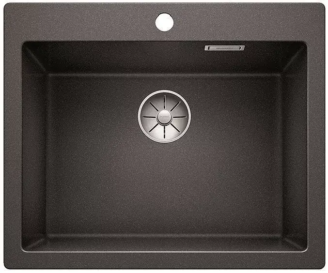 Ajánlat BLANCO 525953 mosogató PLEON 6 fekete SILGRANIT® PuraDur® InFino excenter nélkül