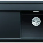 BLANCO 526049 mosogató ZENAR 5S-F fekete SILGRANIT®PuraDur® InFino excenterrel Kedvezményes ár