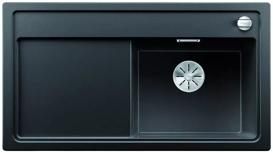 BLANCO 526049 mosogató ZENAR 5S-F fekete SILGRANIT®PuraDur® InFino excenterrel Kedvezményes ár
