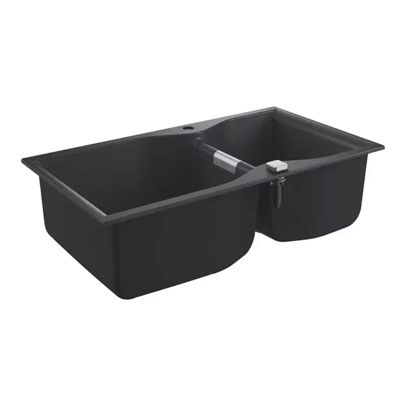 Kedvezményes ár GROHE 31658AP0 Mosogató K700 100-C 900 x 500mm gránit fekete