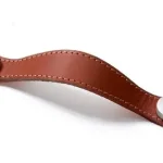 HETTICH 9113645 fogantyú Gela 150/128 mm világosbarna bőr Azonnali szállítás