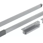 Kedvezményes ár StrongBox szett négyszögletes magasító korlát H140/350mm, titan szinű