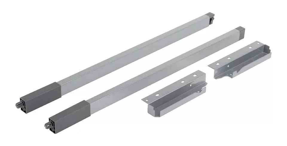 Kedvezményes ár StrongBox szett négyszögletes magasító korlát H140/350mm, titan szinű