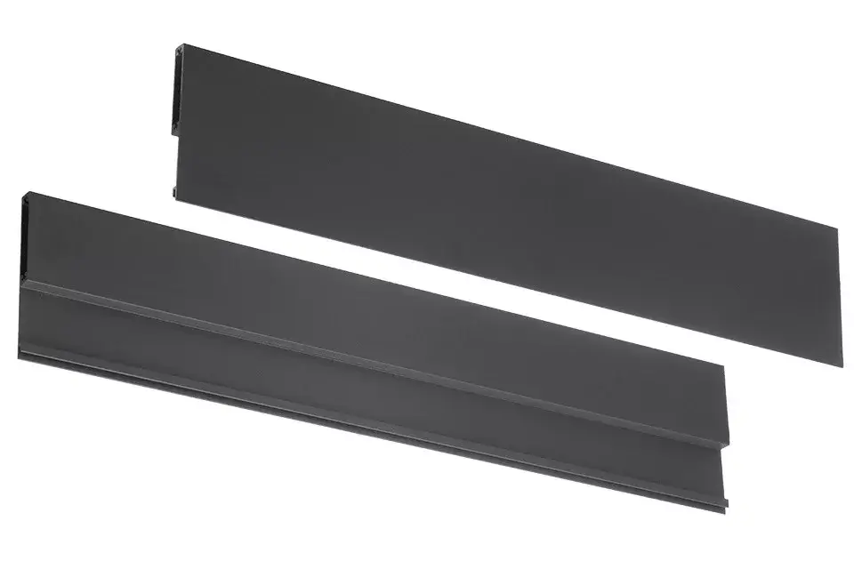 Korlátozott ajánlat StrongMax 16/18 előlapprofil 1100 mm, sötétszürke