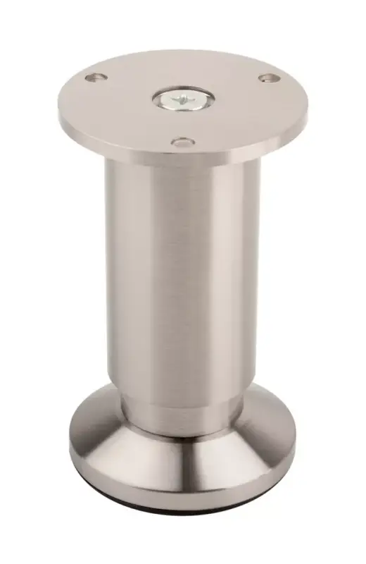 Akció StrongLegs bútor láb FA005, 80Rmm, nemesacél imitáció