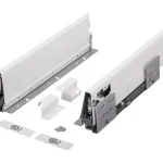 Expressz szállítás K-StrongBox H140/270mm szögletes magasító korláttal fehér