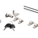 K-StrongLocks Háromutas zár, rudakkal 1000 mm Olcsóbb