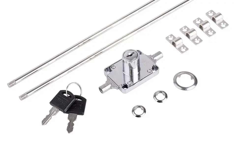 K-StrongLocks Tolórudas zár,1200 mm-es rúddal Gyors szállítás