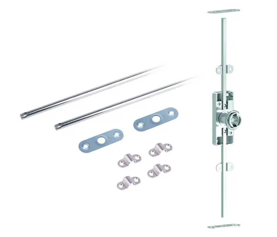 Legjobb ár K-StrongLocks tolórudas zár cserélhető betéthez, 1000 mm-es rudakkal,jobbas