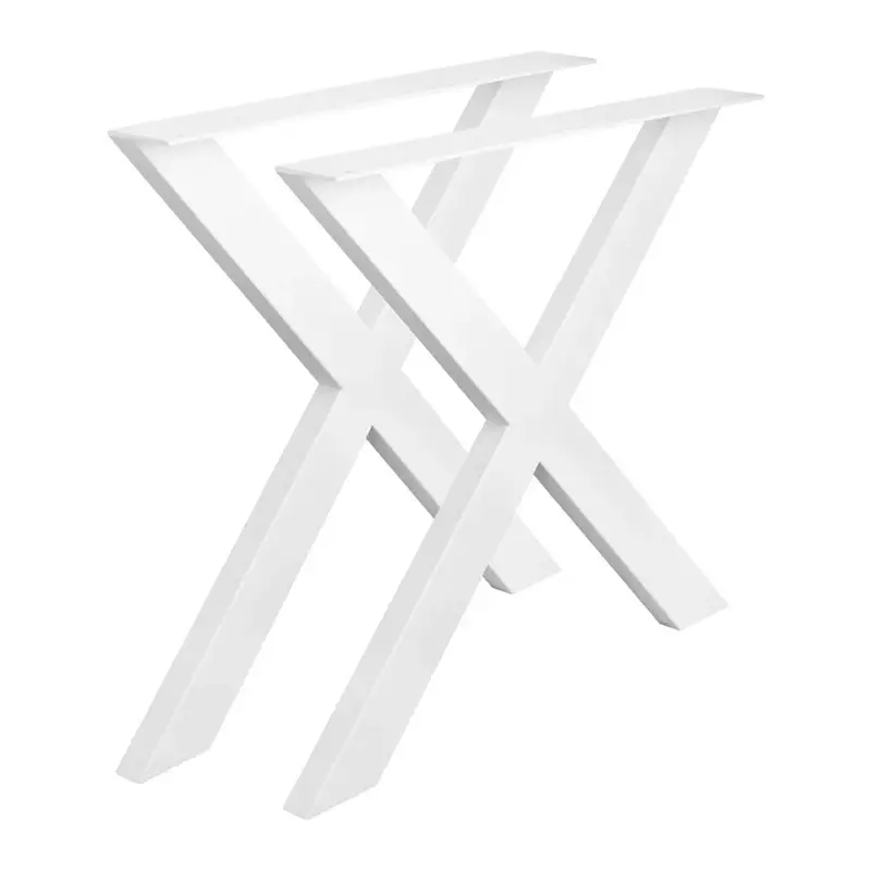 Kihagyhatatlan ajánlat STRONG Asztalláb, X, 710x780, fehér