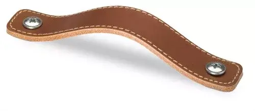 Biztonságos vásárlás HETTICH 9071842 fogantyú Nica 94/64 mm világosbarna bőr