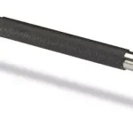 HETTICH 9070147 fogantyú Bytantia 220/160 mm fekete bőr nemesacél imitáció Biztonságos fizetés