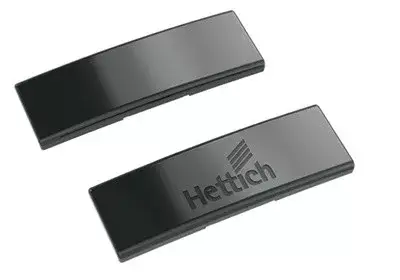 HETTICH 9091821 takarósapka pántkarra logóval obszidián Gyors kiszállítás
