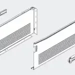 BLUM 320H5000C15 Metabox 150/500mm szürke Outlet
