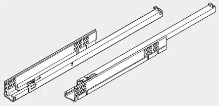 BLUM 550H4000.03 Tandem 3/4 Tip-on 400mm Korlátozott ajánlat