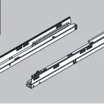 Bestseller BLUM 576.4501B fióksín Tandembox 450mm 65kg J+B