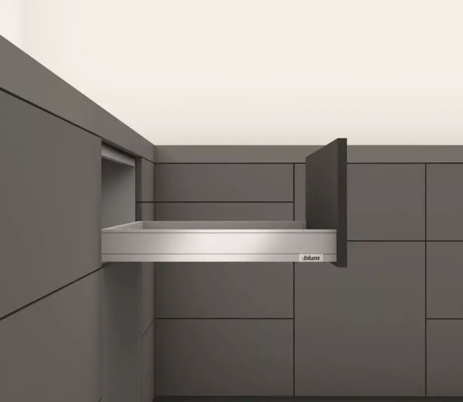 K-BLUM Legrabox N 500 mm/40 kg, Blumotion/TOB, sötétszürke OG-M, expando Nézd meg most