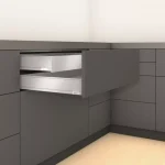 K-BLUM Legrabox M 550 mm/40 kg, Blumotion/TOB, sötétszürke OG-M, csavar Végkiárusítás