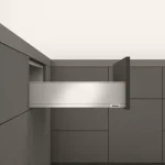 Árcsökkenés K-BLUM Legrabox K 450 mm/40 kg, Tip-on, fehér SW-M, csavar