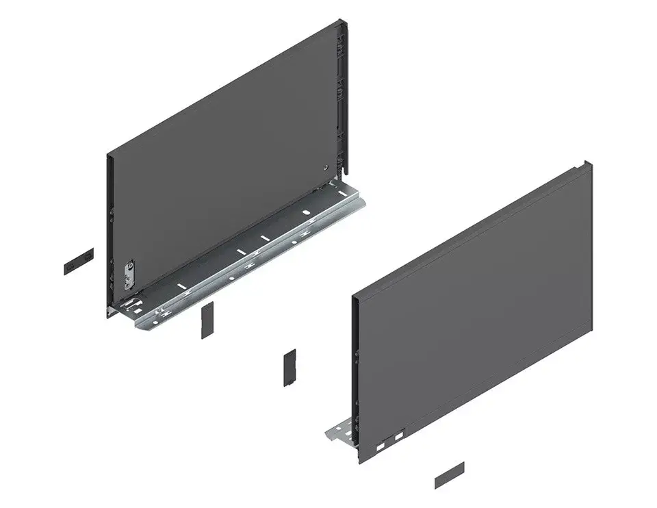 BLUM 770F4002S oldalfal Legrabox F 400mm szürke Nézd meg most