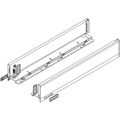 Biztonságos fizetés K-BLUM Legrabox M 600 mm/70 kg, Blumotion/TOB, acél, belső