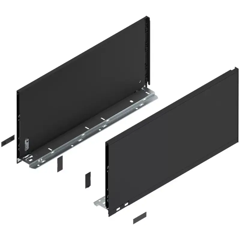 BLUM 770F6502S oldalfal Legrabox F 650mm Karbonfekete matt CS-M Legnépszerűbb